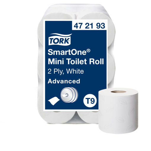 Tork T9 Toiletpapier Smart One Mini 2lgs Comfort 12x800 vel