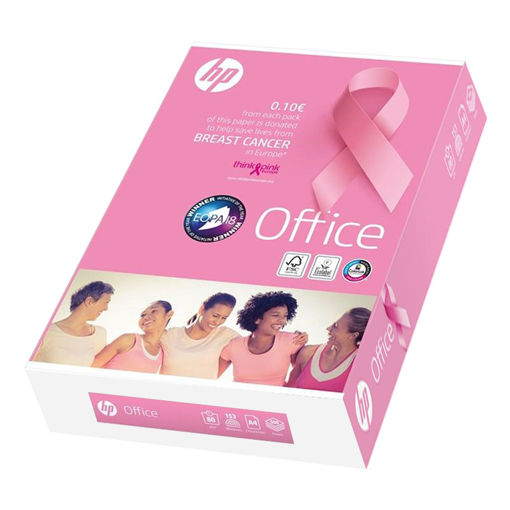 Afbeelding van HP Printpapier Pink Ream A4 80 g/m² 500 vel wit GRATIS