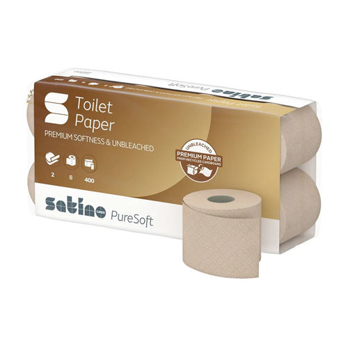 Satino MT1 Puresoft Toiletpapier Traditioneel 2lgs 48x400vel