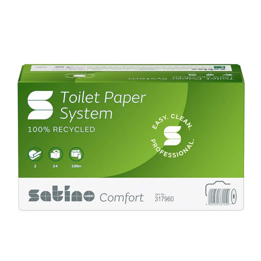 Afbeelding van Satino JT3 Toiletpapier Doprol 2lgs Comfort 24x714 vel